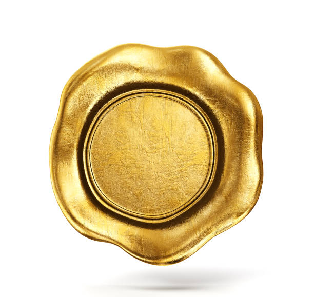 istock golden wax seal 894665580