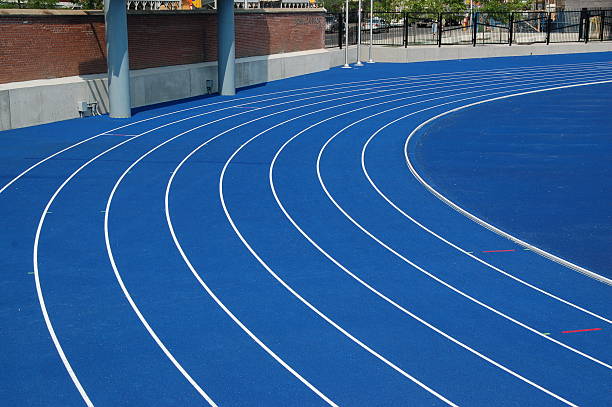 Estádio de atletismo - foto de acervo