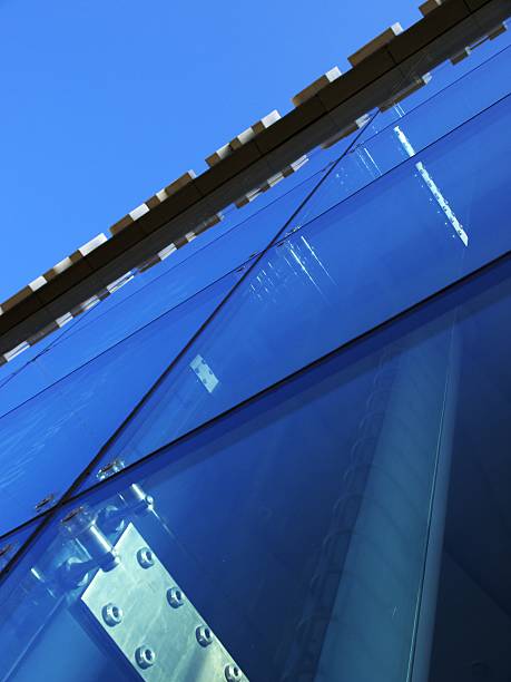 istock Glass wall of the house 89467555