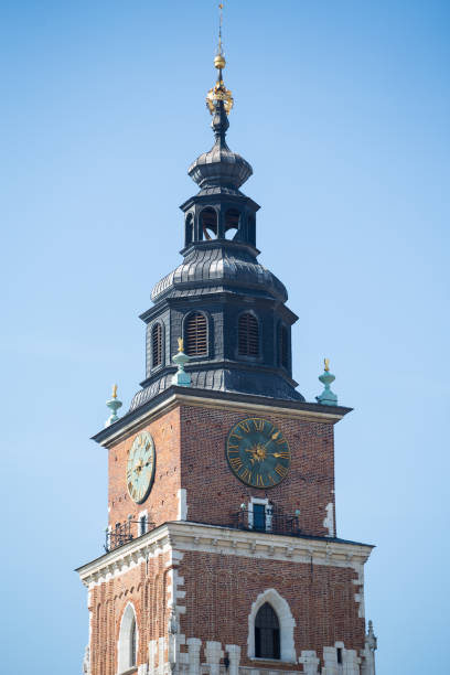 istock Tower Mariacki church in Krakow, Poland. 894675688