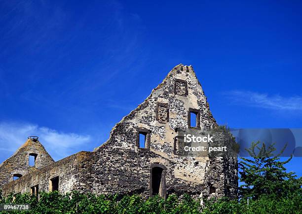 Old Ruin Stock Photo - Download Image Now - Aging Process, Blue, Built Structure