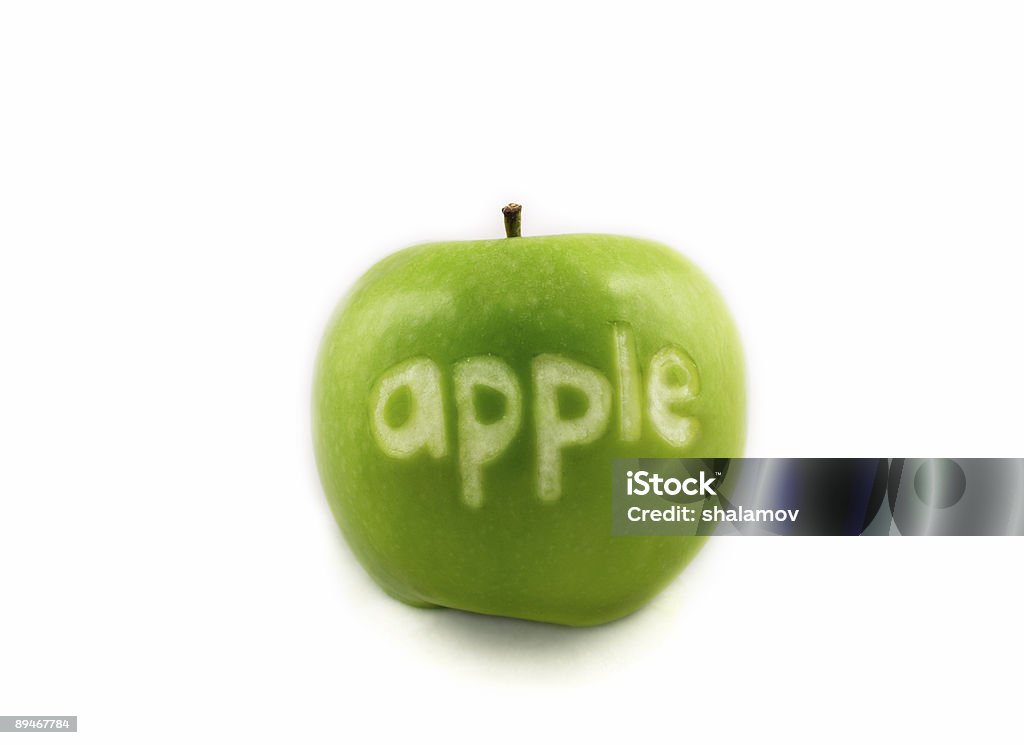 Denominata Apple - Foto stock royalty-free di Aiuola