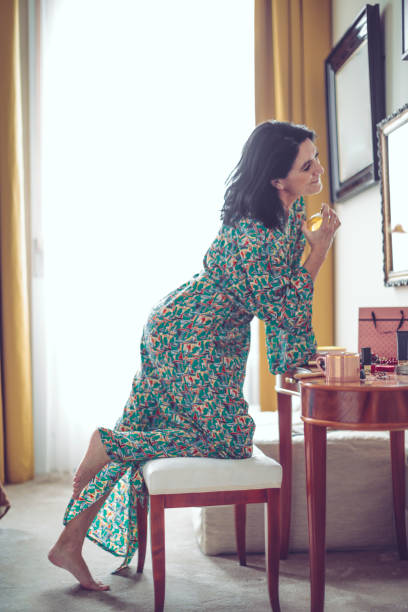 istock Beautiful woman at home 894678792