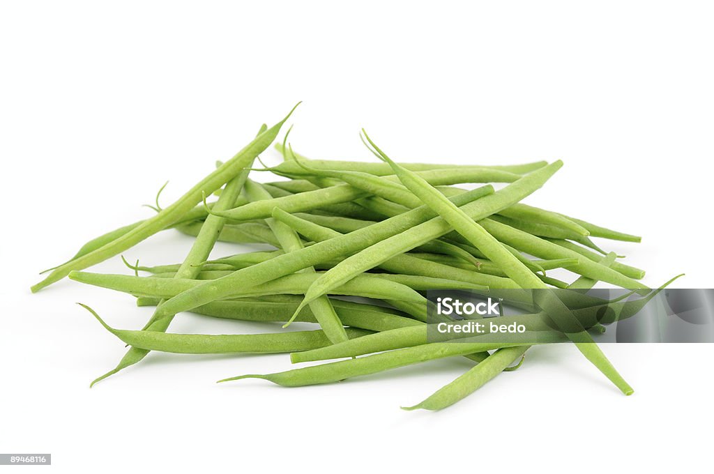 Frijoles verde francés - Foto de stock de Judía verde libre de derechos