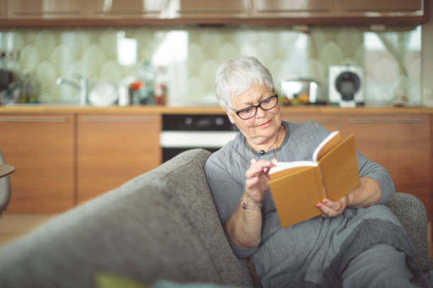 istock Senior woman at home 894686266