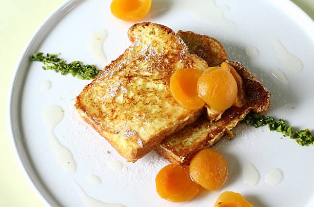 dolore perdu - french toast toast french culture syrup foto e immagini stock