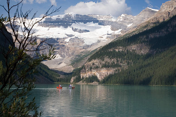 istock Canoeing on Lake Louise 89469073