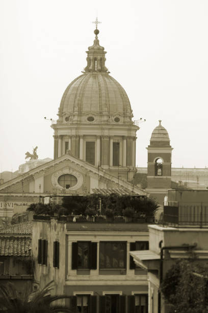 istock Roman church cupola 89470001