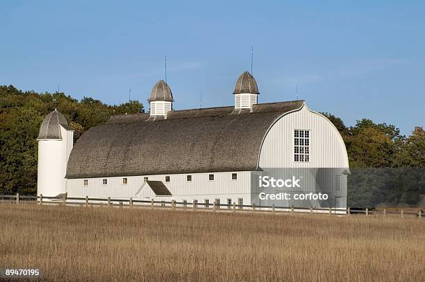 Barn Again Stock Photo - Download Image Now - Barn, White Color, Agricultural Field