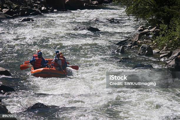 Photo libre de droit de Rafting À Clear Creek Dans Le Colorado banque d'images et plus d'images libres de droit de Rafting en eau vive - Rafting en eau vive, Colorado, Raft