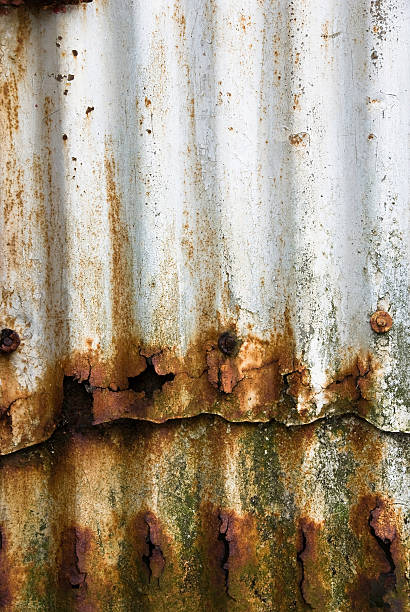 antigua grungy plancha y láminas - uneven ancient old spotted fotografías e imágenes de stock