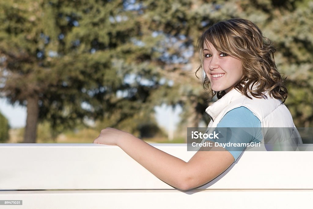 Linda jovem - Foto de stock de Adolescente royalty-free