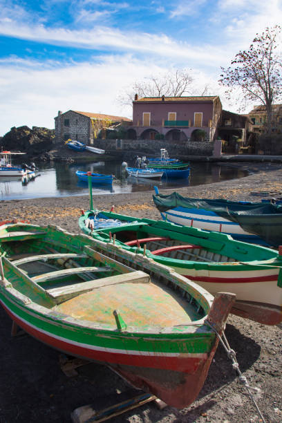 istock boats moored in the marina in Sicily 894715022