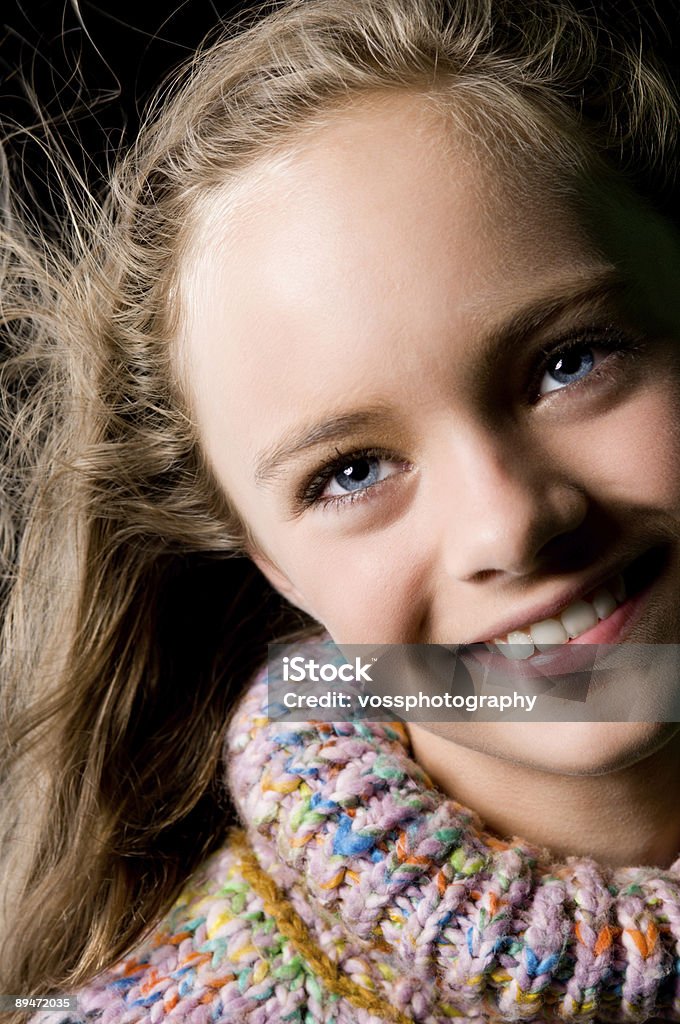 Young teenager looking up  Adolescence Stock Photo