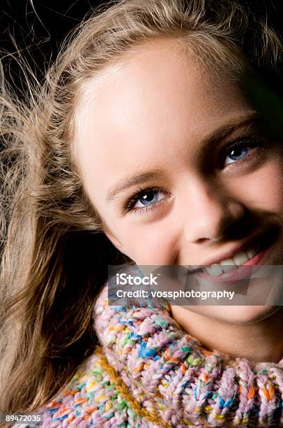 Young Teenager Looking Up Stock Photo - Download Image Now - Adolescence, Adult, Animal Neck