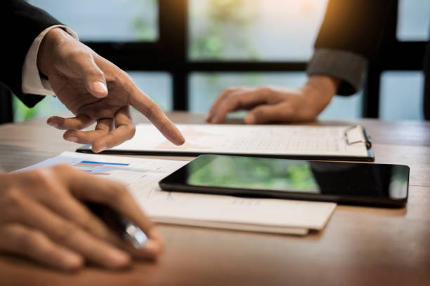 istock Business People Discussing In Meeting At Office 894721066