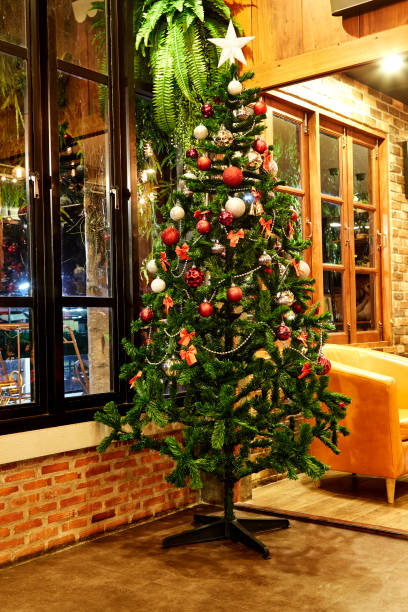 istock Christmas tree decorations in the home 894721482