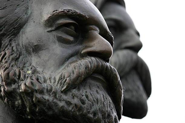 Marx and Engels  friedrich engels stock pictures, royalty-free photos & images