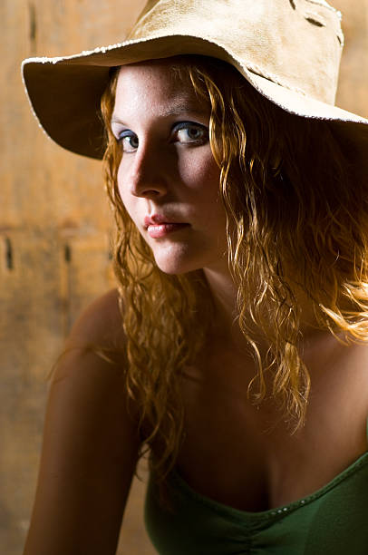 istock Cowgirl Portrait (DOF) 89472870