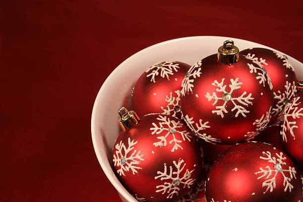 istock Bowl of Red Baubles 89473442