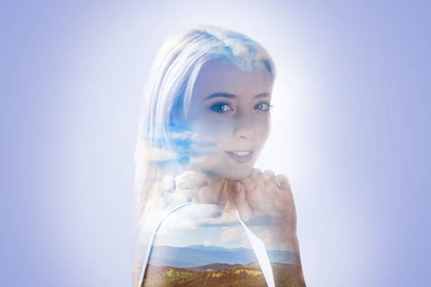 istock Joyful young woman being in a positive mood 894736298