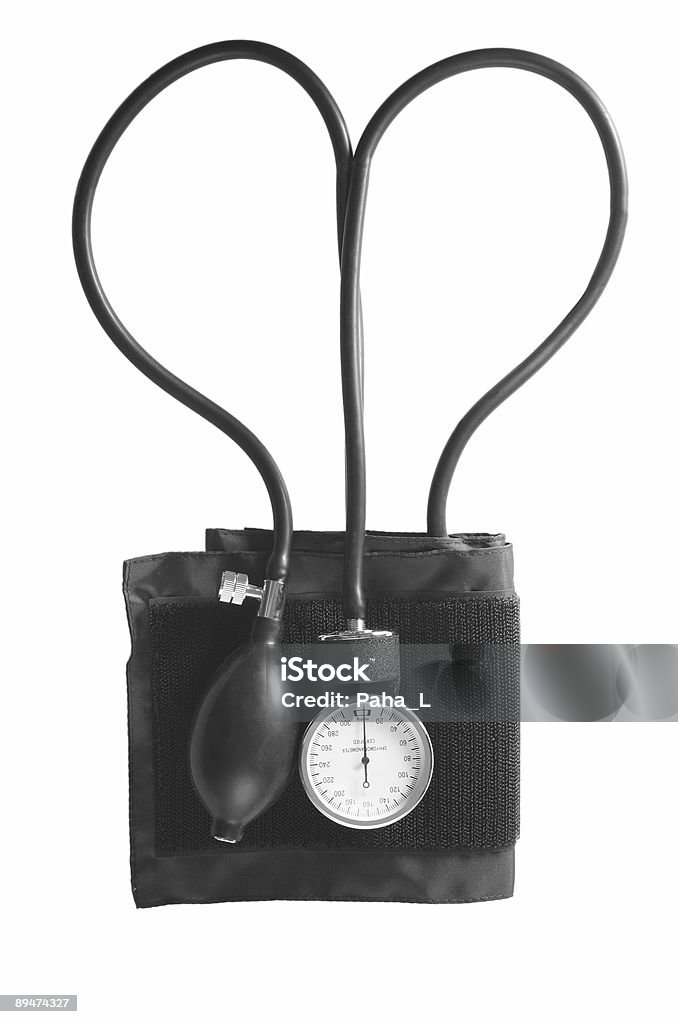 sphygmomanometer Símbolo do Coração - Royalty-free Bem-estar Foto de stock