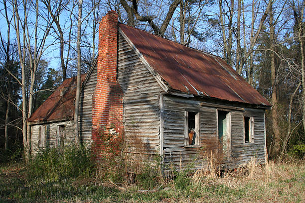 Abandoned Country House stock photo