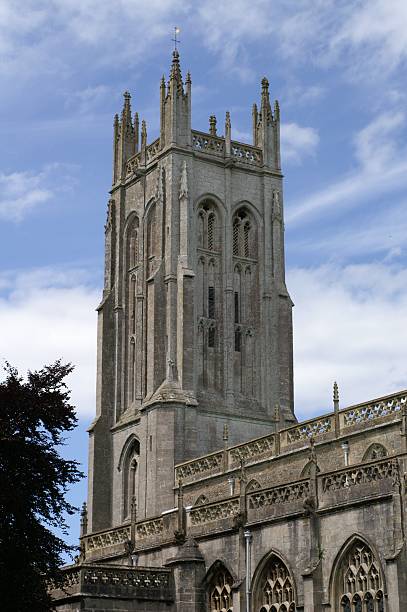 istock Village Church Tower 89475959