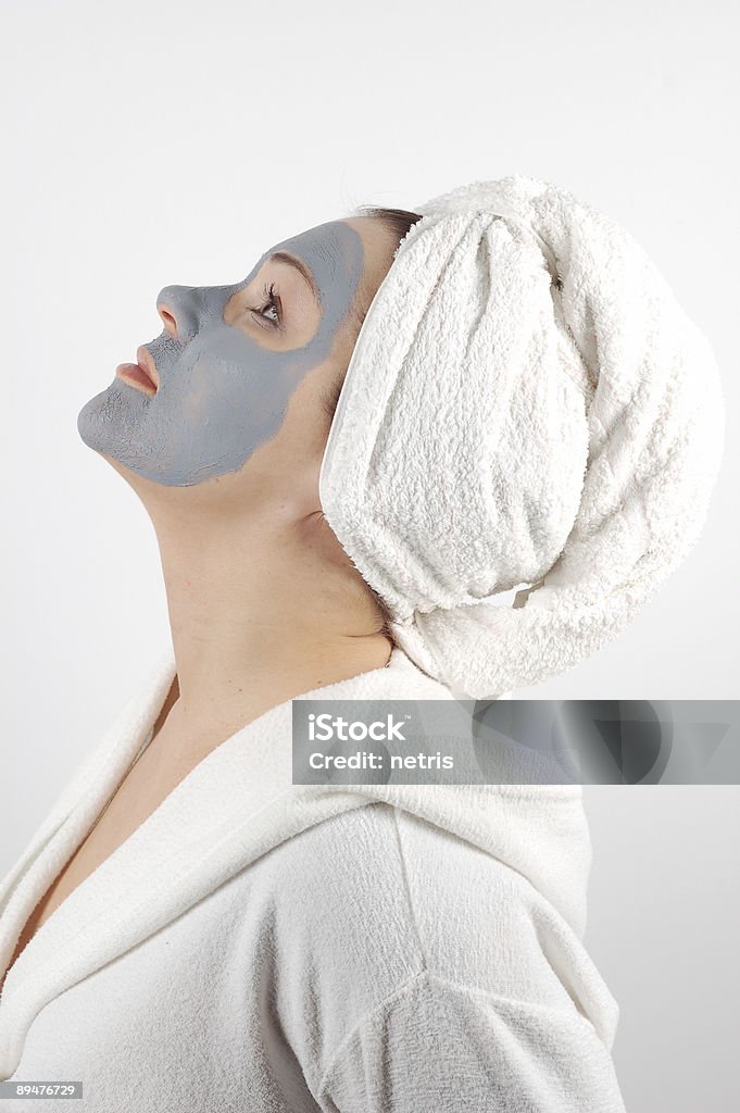 Maschera di bellezza - Foto stock royalty-free di Bellezza