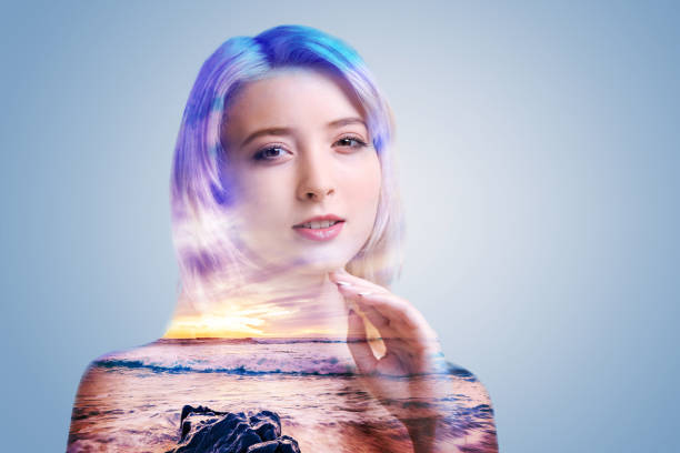 istock Attractive young woman touching neck while posing 894769914
