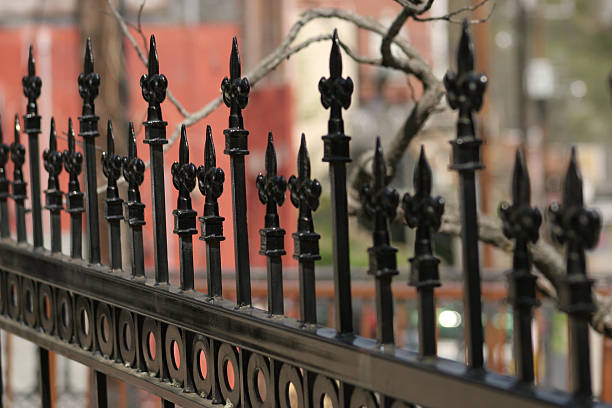 istock Metal Fence 89477001
