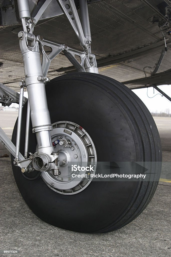 DC3 Landing Ausrüstung - Lizenzfrei Altertümlich Stock-Foto