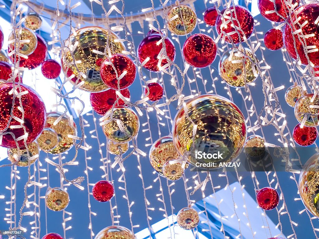Celebratory Bola de Árvore de Natal - Royalty-free Artigo de Decoração Foto de stock