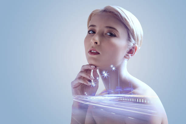 istock Confident blonde girl posing for camera 894776644