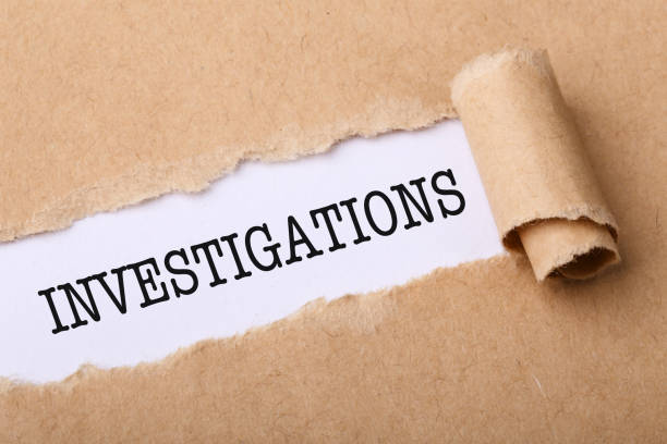 istock Paper Tear With Word Investigations 894776964