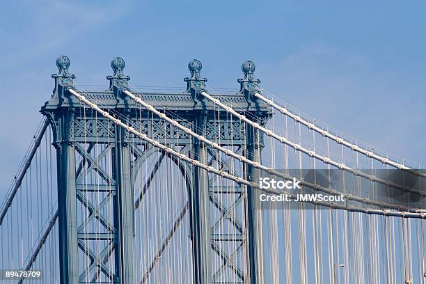 Detail Von Manhattan Bridge Stockfoto und mehr Bilder von Art Deco - Art Deco, Manhattan, New York City