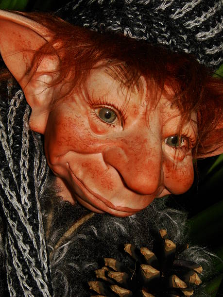 Nice Troll Bought troll on a bazar (artist unknown) goblin stock pictures, royalty-free photos & images
