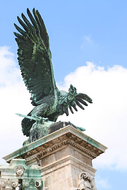 istock Sculpture of hungarian turul. Budapest. 89480141