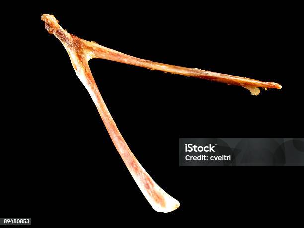 Make A Wish Stock Photo - Download Image Now - Animal Bone, Black Background, Color Image