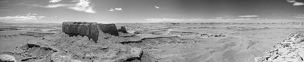 istock Black and White (Infrared) Panoramic Landscape of Utah Canyons 89481361
