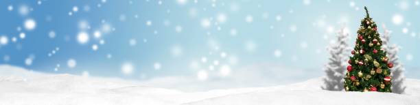 istock Christmas banner panorama background 894813818