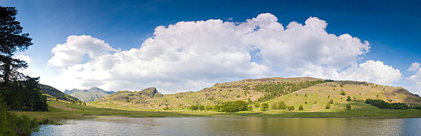 grandes céus em lakeland vista - pike o stickle - fotografias e filmes do acervo