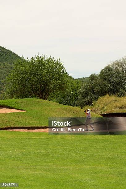 Photo libre de droit de Golf Dans Le Sable Bunker banque d'images et plus d'images libres de droit de Activité de loisirs - Activité de loisirs, Adulte, Arbre