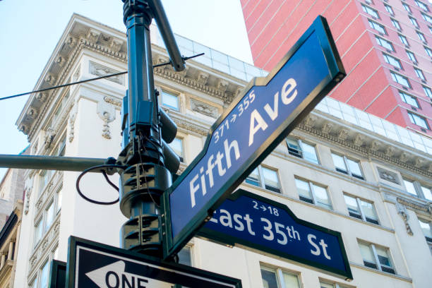 istock 5th ave and 35th street sign day 894828684