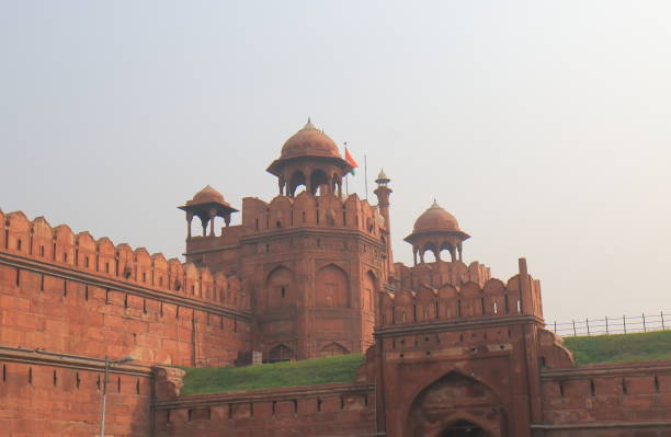 istock Red fort castle New Delhi India 894833538