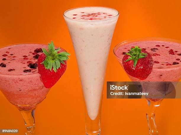 Coleção De Cocktailsberry Smoothies - Fotografias de stock e mais imagens de Alimentação Saudável - Alimentação Saudável, Amora Preta, Batidos