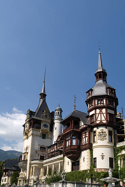 istock Pelesh Palace in Sinaia, Romania 89485396