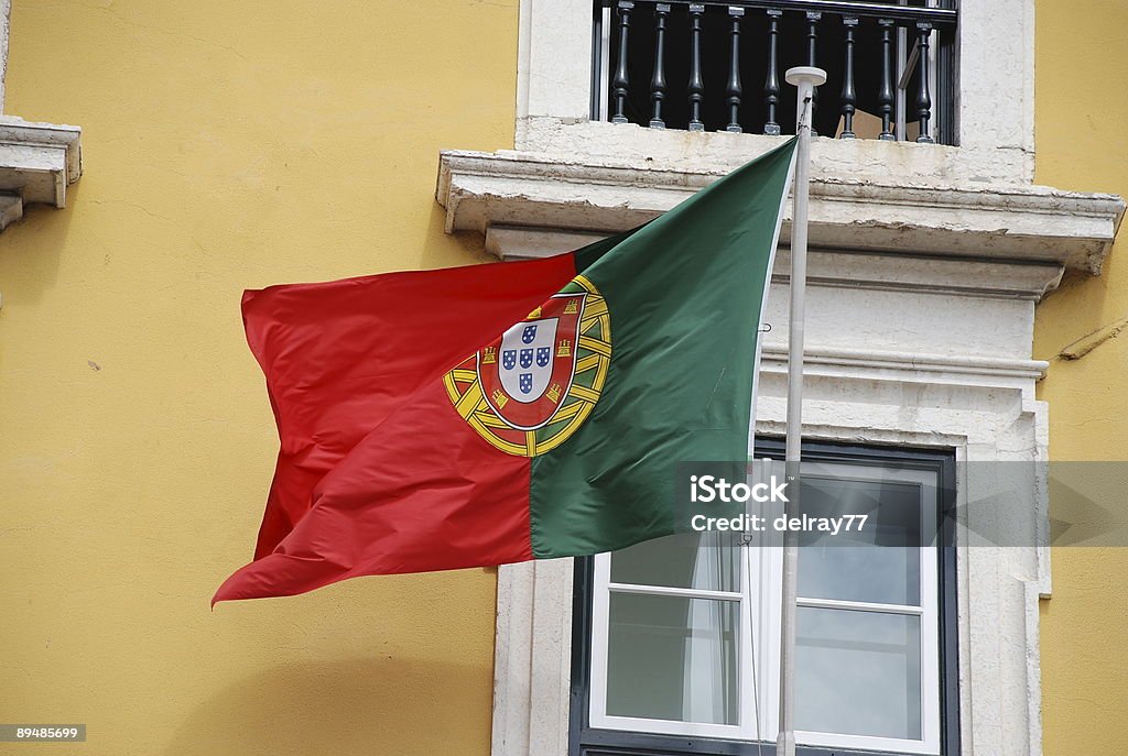 Bandeira de Portugal - Royalty-free Bandeira de Portugal Foto de stock