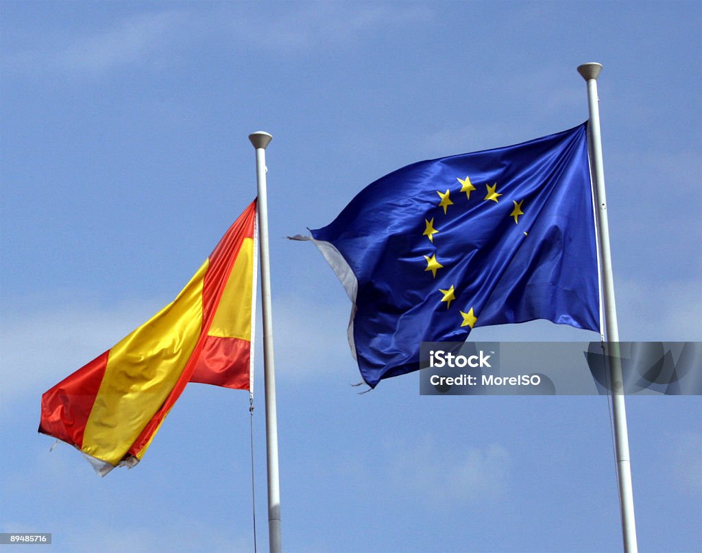 Flaggen - Lizenzfrei EU-Währung Stock-Foto