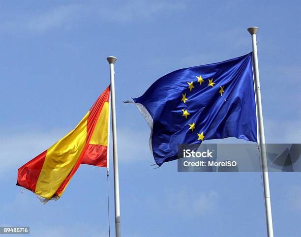 Flaggen Stockfoto und mehr Bilder von EU-Währung - EU-Währung, Europa - Kontinent, Europaflagge